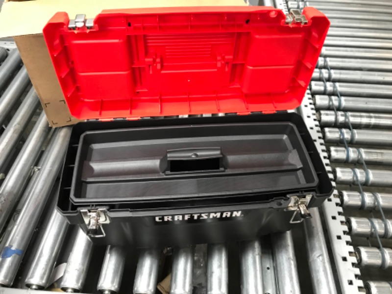 Photo 2 of 20IN PLASTIC TOOLBOX