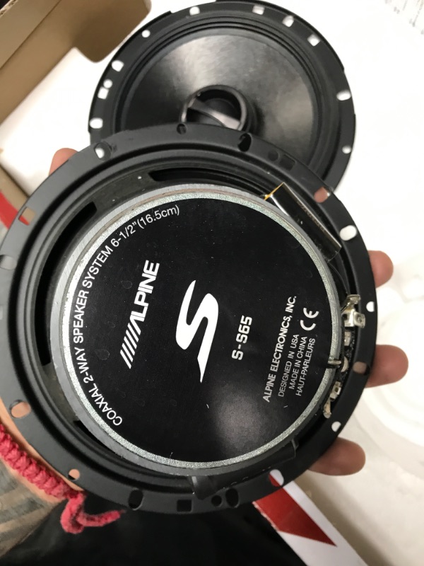 Photo 1 of Alpine R-S65.2 R-Series 6 1/2-inch Coaxial 2-Way Speakers (Pair)