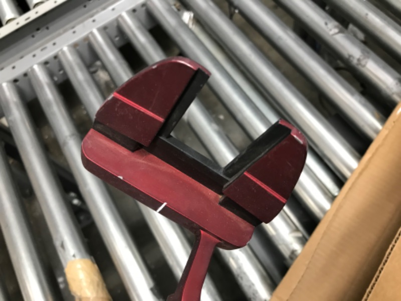 Photo 2 of WENGH Golf Putter Right Handed for Men and Women with CNC Milled Face Available Two Colors -red and black-34 inches