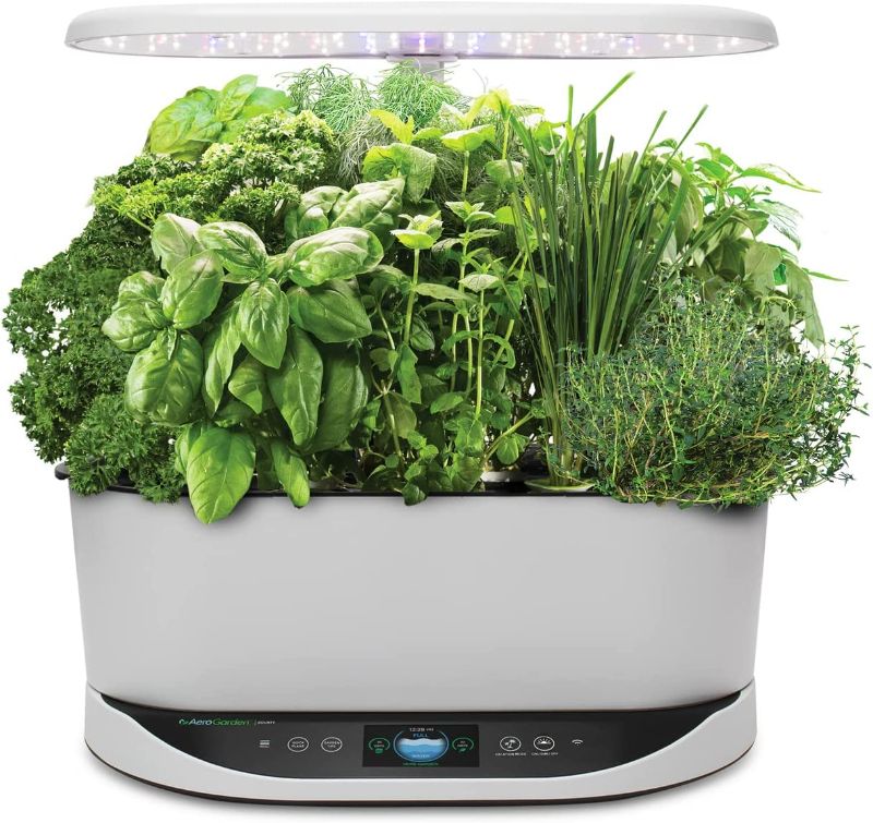 Photo 1 of ***LIGHTS DONT WORK***AeroGarden Bounty - Indoor Garden with LED Grow Light, WiFi and Alexa Compatible, White

