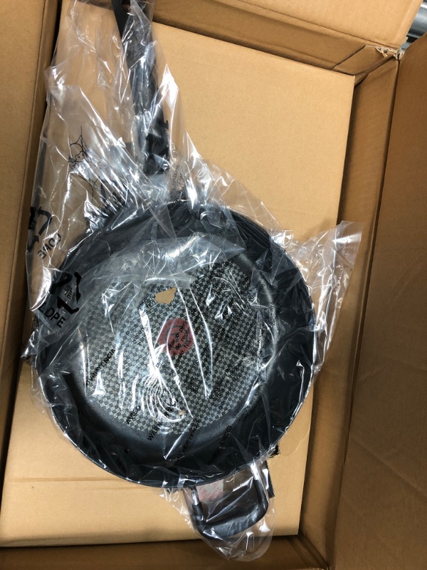 Photo 1 of T-fal, Ultimate Hard Anodized, Nonstick 5 Qt. Jumbo Cooker, Black, E76582, 5 Quart, Grey Hard Anodized Titanium Nonstick 5-Quart