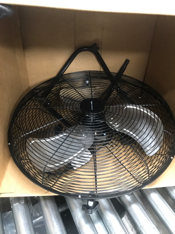 Photo 3 of ***FOR PARTS ONLY***AmazonCommercial HVF20-SP Industrial Fan, 20", Black