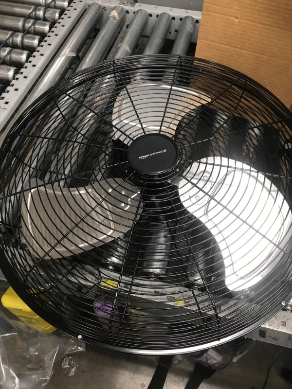 Photo 2 of ***FOR PARTS ONLY***AmazonCommercial HVF20-SP Industrial Fan, 20", Black