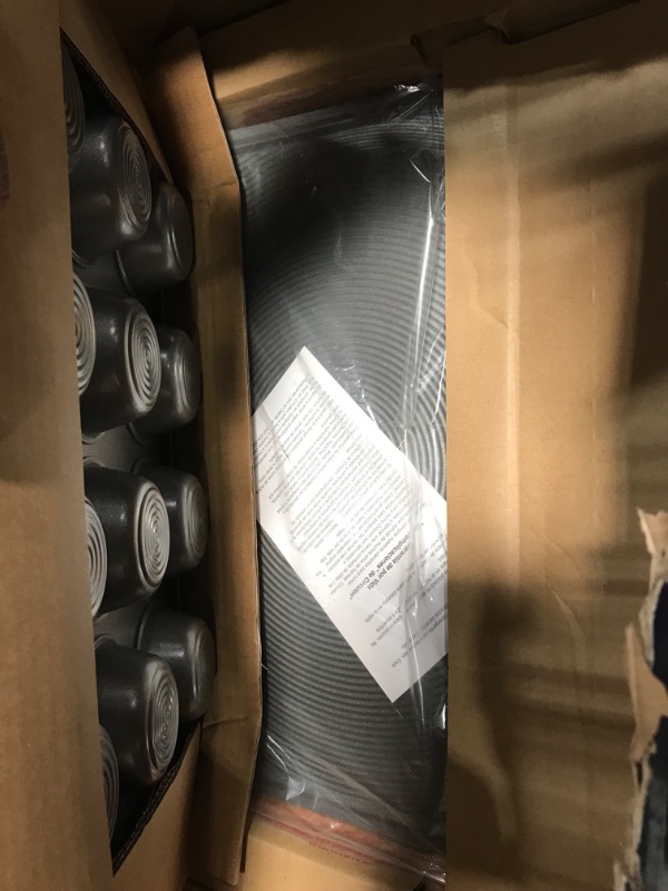 Photo 6 of Circulon Total Nonstick Bakeware Set with Nonstick Bread Pan, Cookie Sheet, Baking Pan, Baking Sheet, Cake Pan and Muffin/Cupcake Pan - 10 Piece, Gray