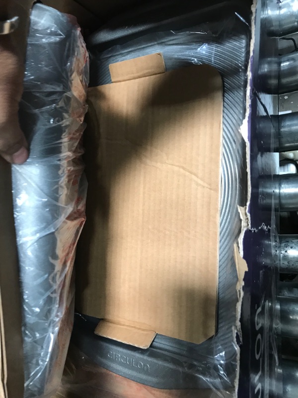 Photo 1 of Circulon Total Nonstick Bakeware Set with Nonstick Bread Pan, Cookie Sheet, Baking Pan, Baking Sheet, Cake Pan and Muffin/Cupcake Pan - 10 Piece, Gray