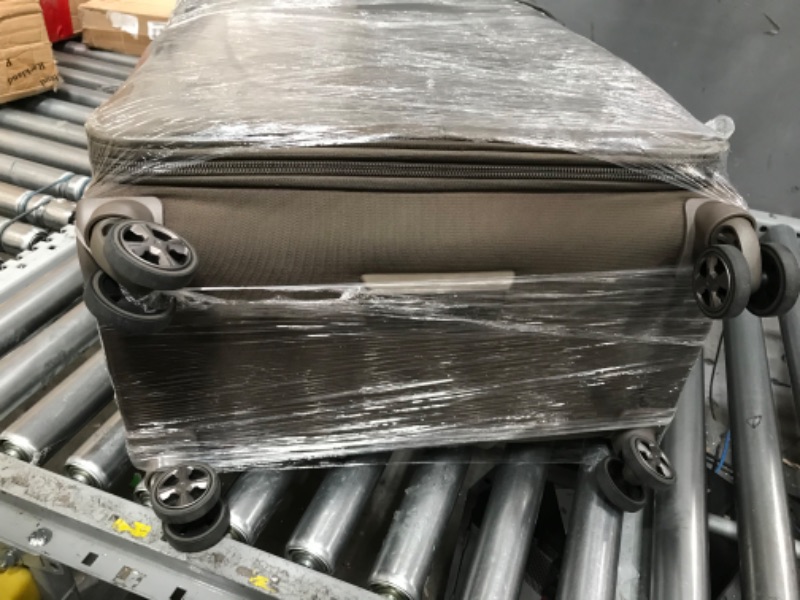 Photo 3 of ***DAMAGED***DELSEY Paris Helium DLX Softside Expandable Luggage with Spinner Wheels, Mocha, 3-Piece Set (20/25/29) 3-Piece Set (20/25/29) Mocha