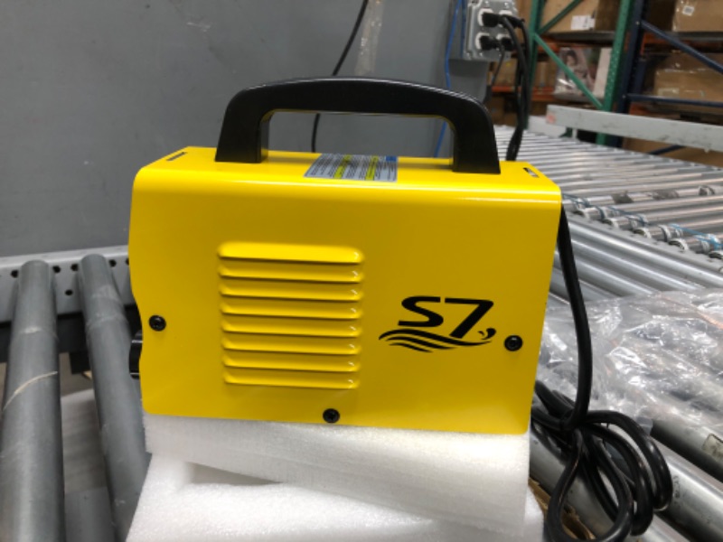 Photo 3 of S7 Powerful 200Amp ARC Stick Welder for Beginners - 110V Welding Machine with LCD Display and Welding Rod Tools
