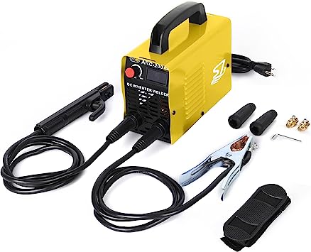 Photo 1 of S7 Powerful 200Amp ARC Stick Welder for Beginners - 110V Welding Machine with LCD Display and Welding Rod Tools
