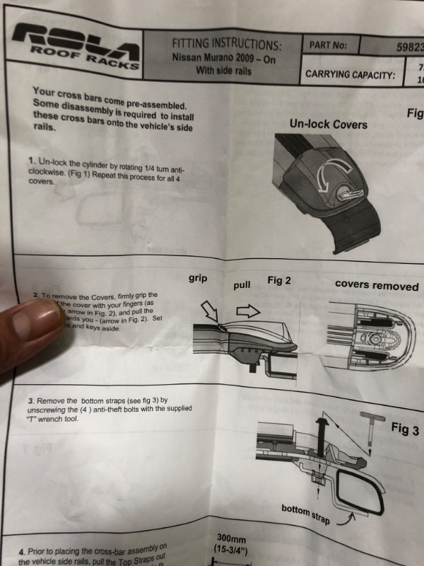 Photo 3 of rola roof racks nissan murano 2009