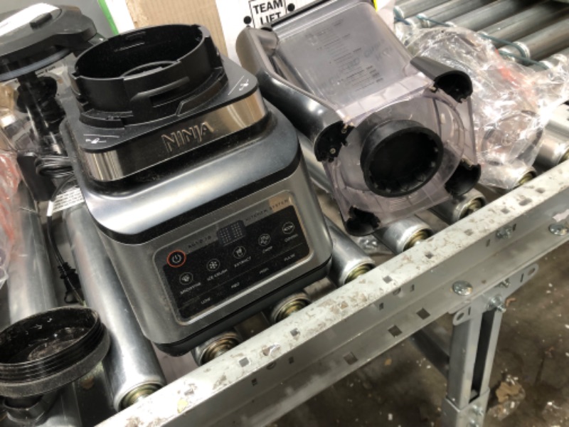 Photo 1 of (PARTS ONLY)Ninja BN801 Professional Plus Kitchen System, 1400 WP, 5 Functions for Smoothies, Chopping, Dough & More with Auto IQ, 72-oz.* Blender Pitcher, 64-oz. Processor Bowl, (2) 24-oz. To-Go Cups, Grey (2) Single-Serve Cups + Pitcher