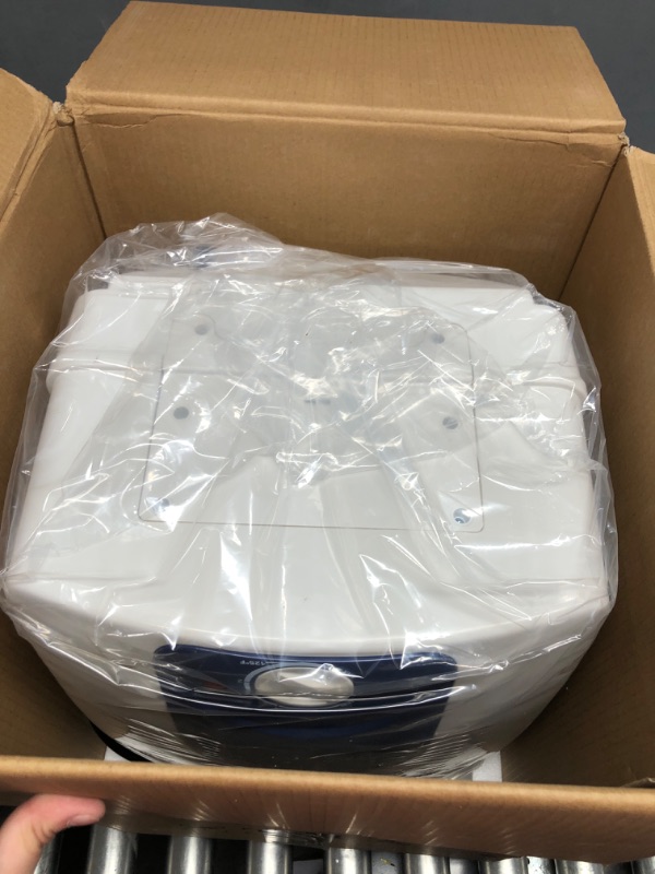 Photo 1 of Mini Tank Water Heater Electric, 4 Gallon (MT40) Mini-Tank Small Under Sink Water Heater for Point of Use, 120V Corded Wall or Floor Mounted