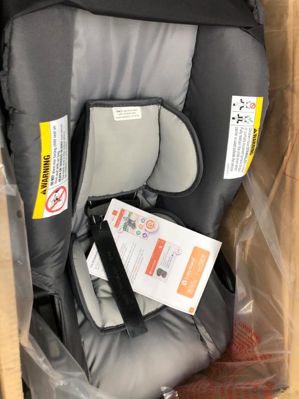 Photo 2 of Baby Trend 35 Infant Car Seat Grey