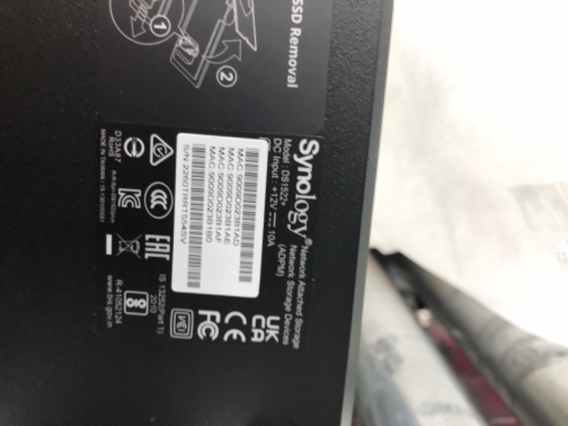 Photo 1 of Synology 5-bay DiskStation DS1522+ (Diskless),Black 5-bay; 8GB DDR4 DS1522+ DiskStation