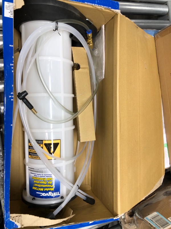 Photo 2 of Mityvac MV7300 Pneumatic Air Operated Fluid Evacuator with Accessories for Draining Engine Oil or Transmission Fluid Directly Through The Dipstick Tubes