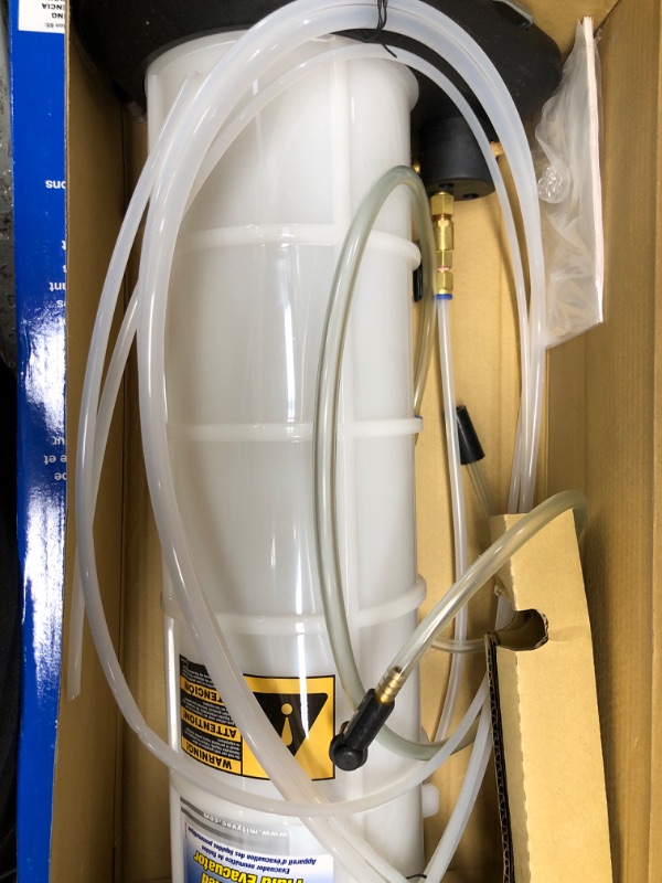 Photo 4 of Mityvac MV7300 Pneumatic Air Operated Fluid Evacuator with Accessories for Draining Engine Oil or Transmission Fluid Directly Through The Dipstick Tubes