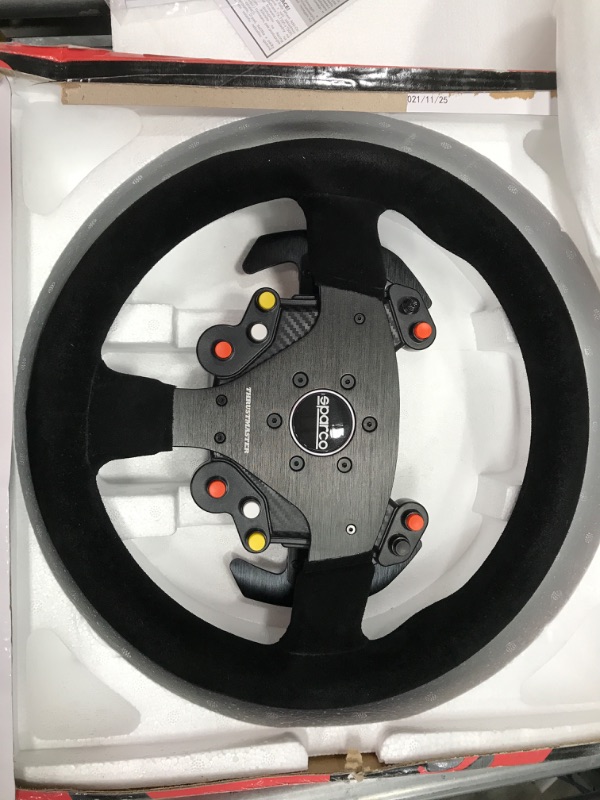 Photo 2 of ( NEW CONDITION ) Thrustmaster Sparco Rally Wheel Add On R 383 MOD (PS5, PS4, XBOX Series X/S, One, PC)
