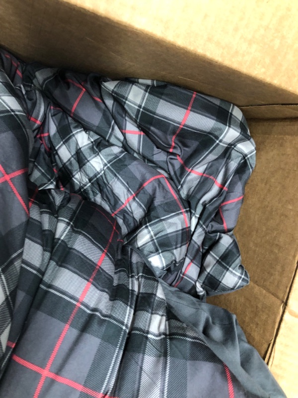 Photo 1 of WRENSONGE Plaid QUEEN Comforter Set