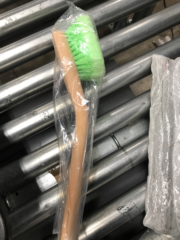 Photo 3 of Chemical Guys Acc_G01, 20" Long Handle Body/Wheel Brush with Flagged-Tip Bristles, Angled Head, 1 Pack