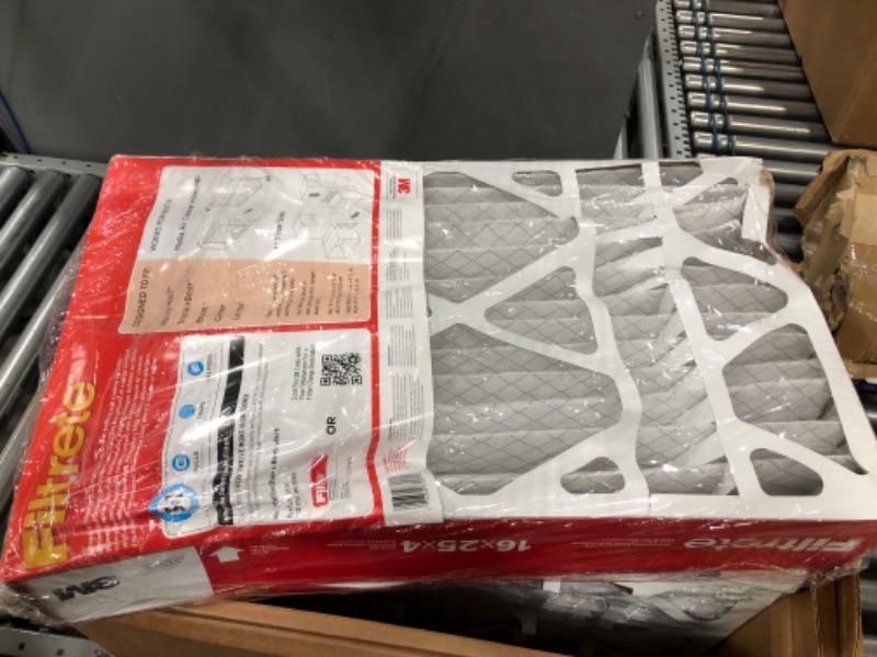 Photo 1 of 3M COMPANY NADP01-4IN-4 Ultra Allergen Filter, 1 Count (Pack of 1) ***Damaged due to shipping and handling, see photos.***