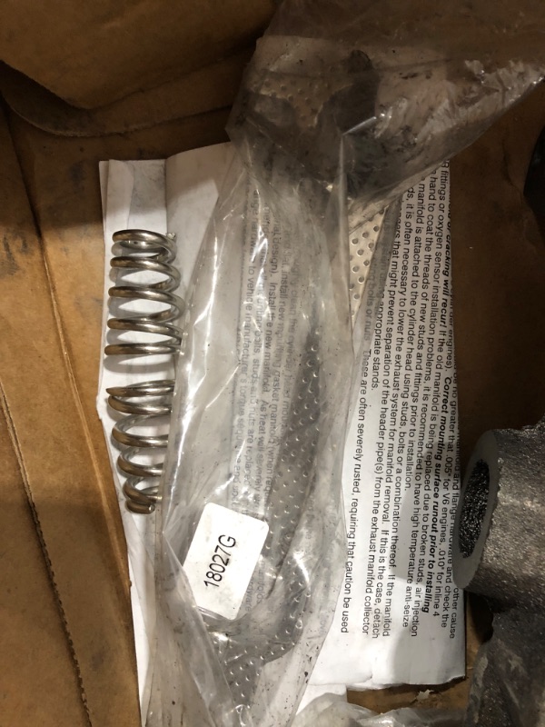 Photo 4 of Dorman 674-583 Passenger Side Exhaust Manifold Kit - Includes Required Gaskets and Hardware Compatible with Select Chevrolet / GMC Models ***Parts are loose in box, unknown if any pieces are missing.***