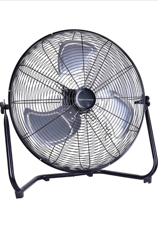 Photo 1 of ***Does not turn on.***
AmazonCommercial HVF20-SP Industrial Fan, 20", Black