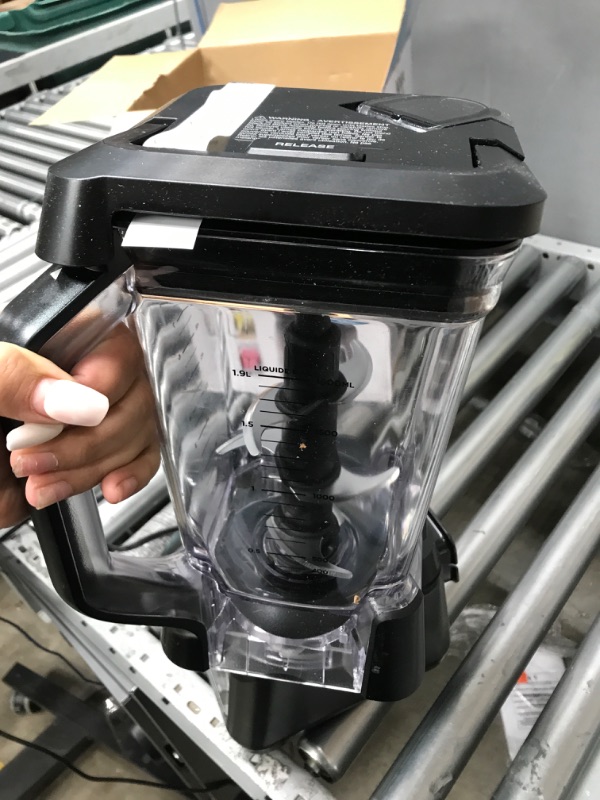Photo 1 of Ninja BN701 Professional Plus Bender, 1400 Peak Watts, 3 Functions for Smoothies, Frozen Drinks & Ice Cream with Auto IQ, 72-oz.* Total Crushing Pitcher & Lid, Dark Grey 72 oz. Pitcher (64 oz max liquid capacity)
