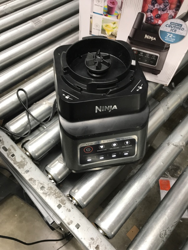 Photo 1 of Ninja BN701 Professional Plus Bender, 1400 Peak Watts, 3 Functions for Smoothies, Frozen Drinks & Ice Cream with Auto IQ, 72-oz.* Total Crushing Pitcher & Lid, Dark Grey 72 oz. Pitcher (64 oz max liquid capacity)