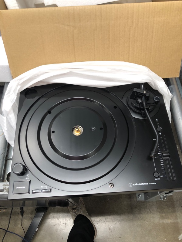 Photo 2 of Audio-Technica AT-LP120XBT-USB-BK Wireless Direct-Drive Turntable, Black