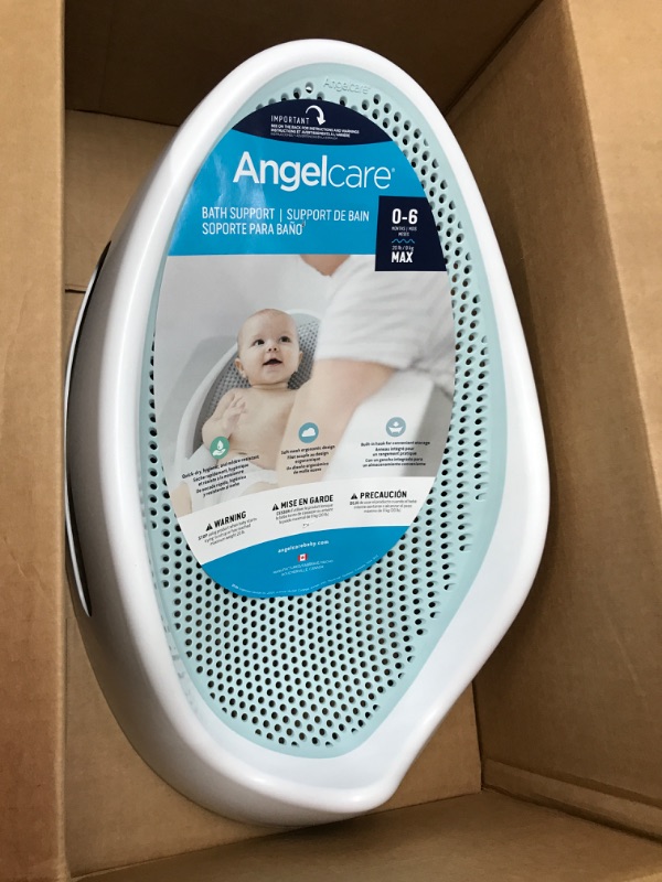 Photo 2 of Angelcare Baby Bath Support, Blue