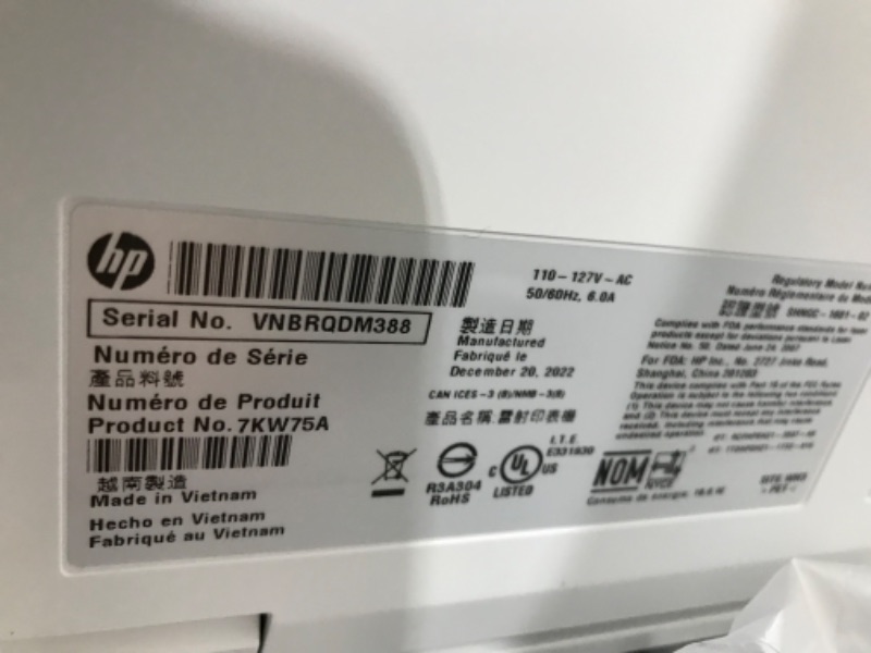 Photo 6 of HP LaserJet M283fdw MFP Color Multifunction Laser Printer,