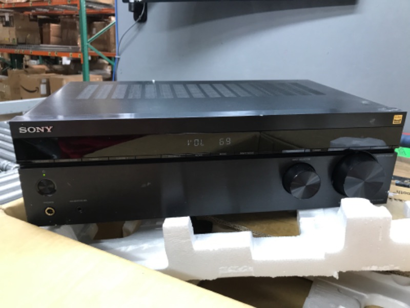 Photo 1 of Sony STRDH590 5.2 Channel Surround Sound Home Theater Receiver: 4K HDR AV Receiver with Bluetooth,Black