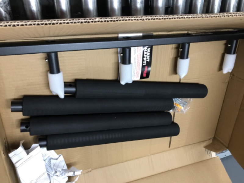 Photo 1 of Extreme Max 3006.8474 Vertical Surfboard/SUP Storage Rack - 4 Arm 4-Arm Design