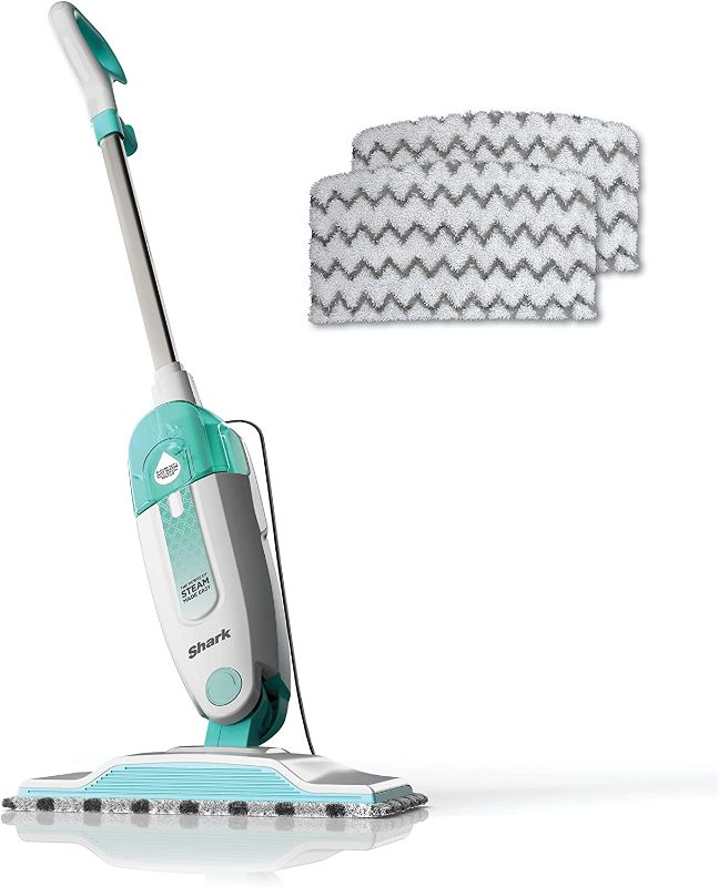 Photo 1 of 
Shark S1000 Steam Mop with 2 Dirt Grip Pads, Lightweight, Safe for all Sealed Hard Floors like Tile, Hardwood, Stone, Laminate, Vinyl & More