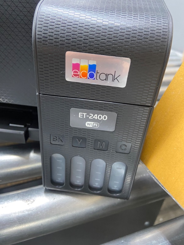 Photo 4 of Epson EcoTank ET-2400 All-in-One Cartridge-Free Supertank Printer, Copier, Scanner - Black