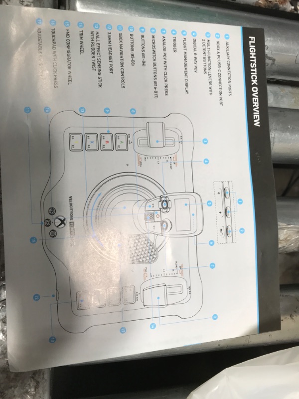 Photo 4 of Turtle Beach VelocityOne Flightstick Universal Simulation Controller Joystick for Air & Space Combat Simulation – Xbox Series X, Xbox Series S, Xbox One, Windows 10, and Windows 11 PCs