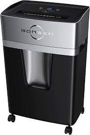 Photo 1 of DIRTY***BONSEN Shredder for Home Office, 8-Sheet Crosscut Credit Card Shredder, Small Paper Shredder for Home Use with 4 Gallons Wastebasket, High Security Level P-4, ETL Certification (S3101)