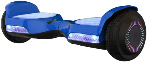 Photo 1 of Voyager Hover Beam LED Light Hoverboard, Self Balancing Scooter Hoverboard with LED Wheels and Side Lights, 6 MPH Electric Hoverboards for Ages 13+, Blue (HOVER3030B-BLU-STK-1)
