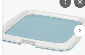 Photo 1 of Iris USA Square Pet Training Pad Holder Blue | Target
