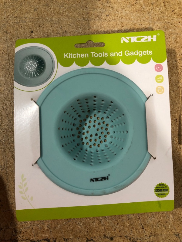 Photo 1 of NTCZH Drain Hair Catcher, TPE Bathtub Strainer Drain Protector, Drain Covers for Shower to Catch Hair Shower Accessories
