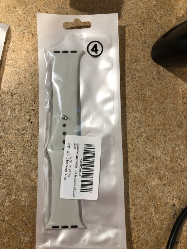Photo 1 of Silicone Band Compatible With Apple Watch Ultra Band 38mm 40mm 41mm 42mm 44mm 45mm for Women Men, Sport Loop for iWatch Series SE 8/7/6/5/4/3/2/1