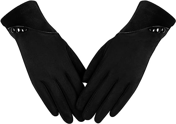 Photo 1 of Alepo Gloves Women Winter Warm, Thermal Gloves Womens With Sensitive Touch Screen Texting Fingers, Womens Gloves Winter Fleece Lined Windproof Gloves