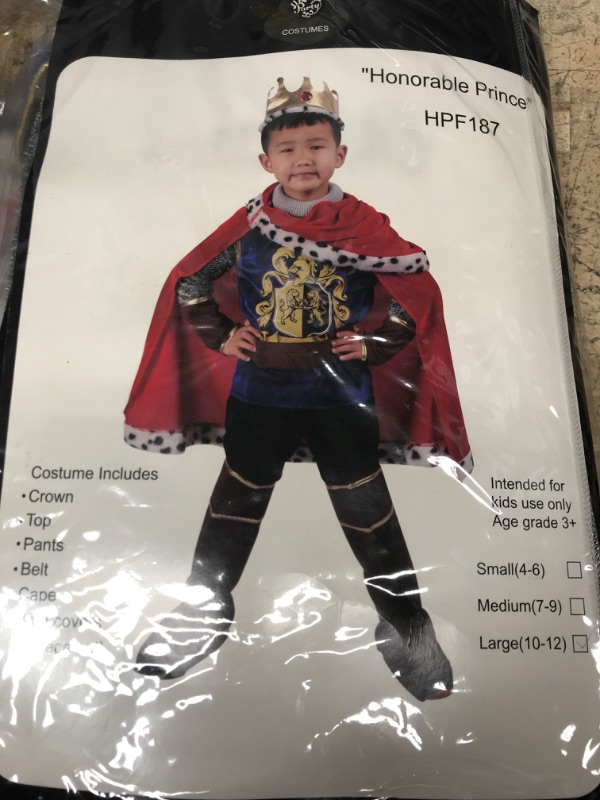 Photo 1 of AICKER Regal King Prince Costume - Boys Fancy Kids Halloween Christmas Party Cosplay Costumes