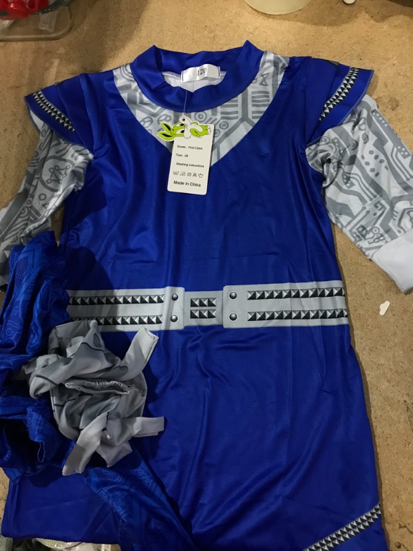 Photo 1 of ANUBHAVSHAALA Zombies Alien Costume for Girls Halloween Outfits Set with Gloves 4-12Y