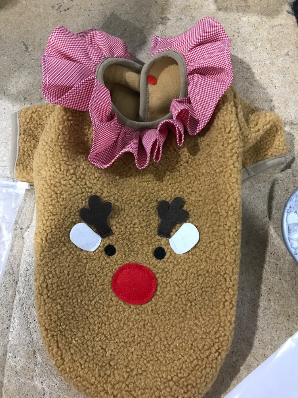 Photo 1 of christmas reindeer dog costume small