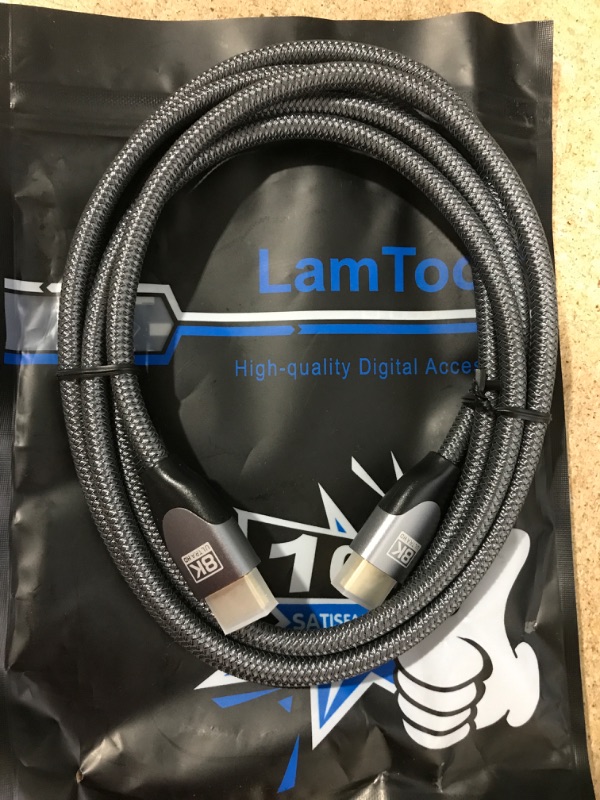 Photo 2 of 8K HDMI 2.1 Cable 48Gbps 4K120