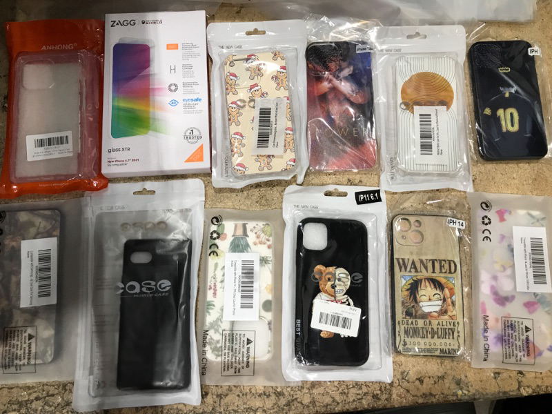 Photo 1 of 12 assorted phone cases