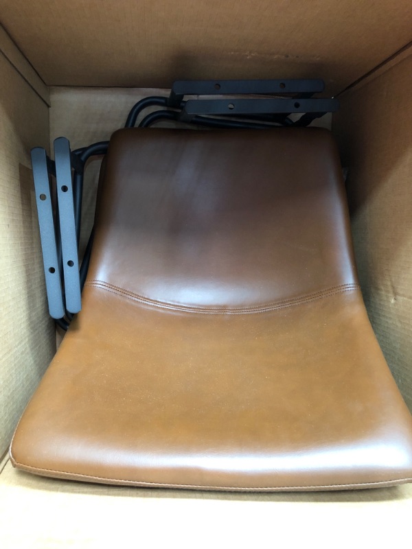 Photo 2 of 
Used ***NicBex Retro Side Chair Dining Chair with Metal Legs for Kitchen, Living, Dining Room, Set of 2, (Walnut Color) (A-GE17013-USSU014) Dining Chairs, Set of 2 Walnut