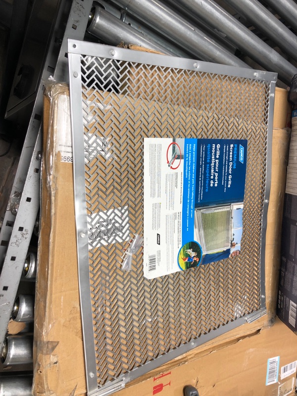 Photo 2 of Camco Premium Lower RV Screen Door Grille | Aluminum | Adjusts from 20" to 29" (43995)(SEE NOTES)  