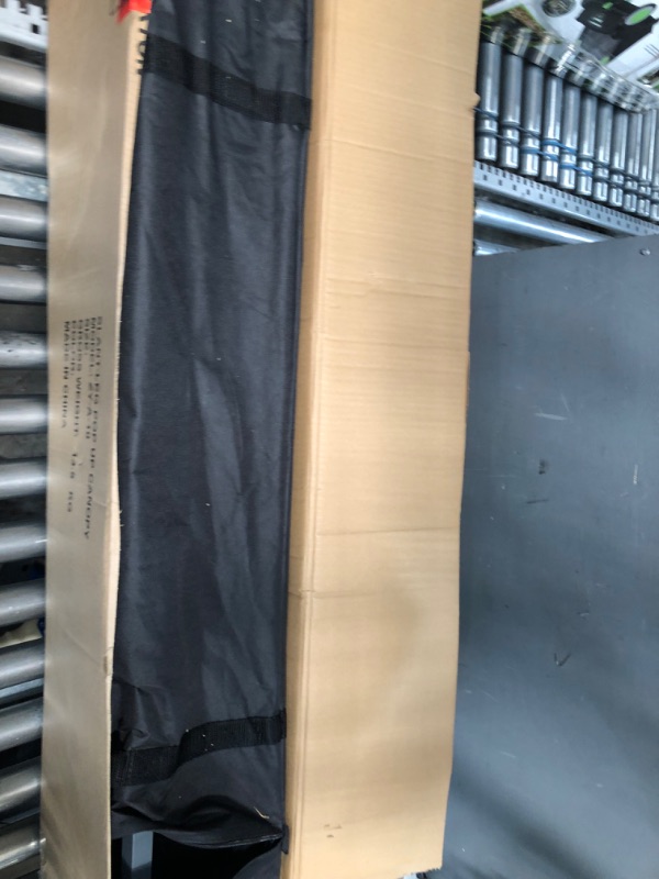 Photo 1 of ABCCANOPY Stable Pop up Outdoor Canopy Tent, Black