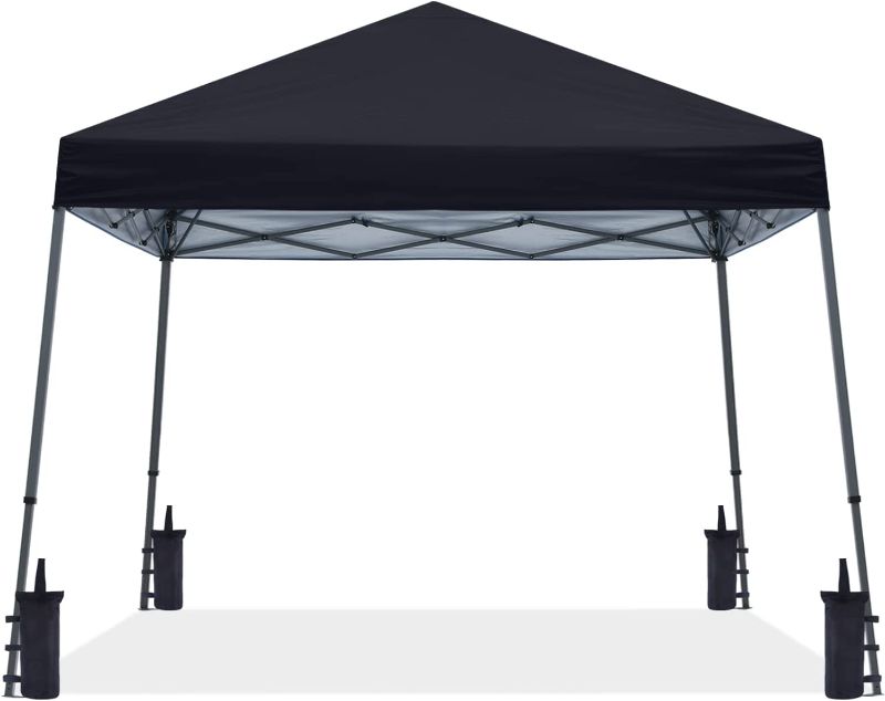 Photo 1 of ABCCANOPY Stable Pop up Outdoor Canopy Tent, Black